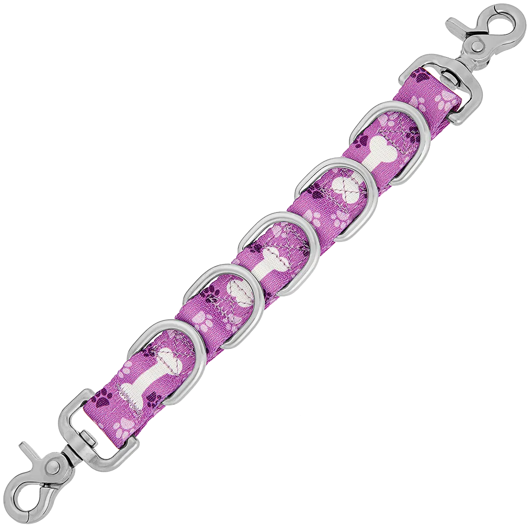 Extenders Purple Bone Trigger Snap Single Sided by Groom Loop