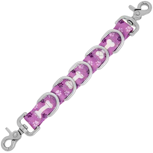 Extenders Purple Bone Trigger Snap Single Sided by Groom Loop