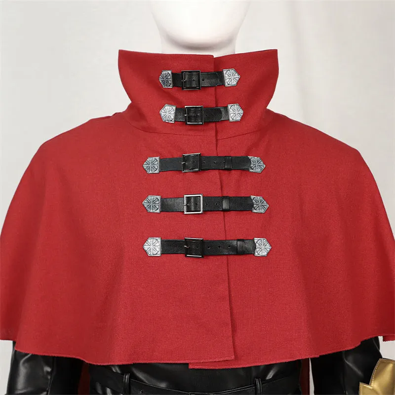 Ff7 Vincent Valentine Cosplay Final Fantasy VII Rebirth Costumes Halloween Carnival Suit