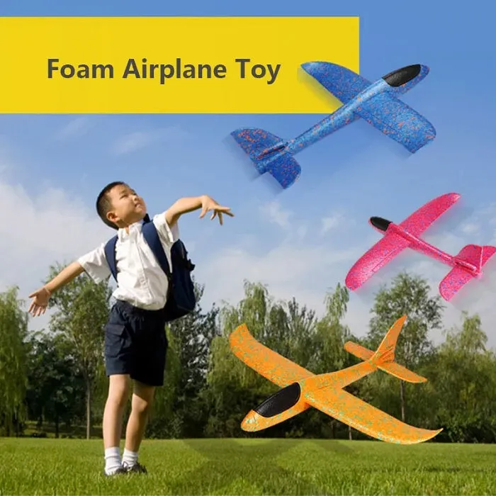 Foam Throwing Airplane Toy - H02597