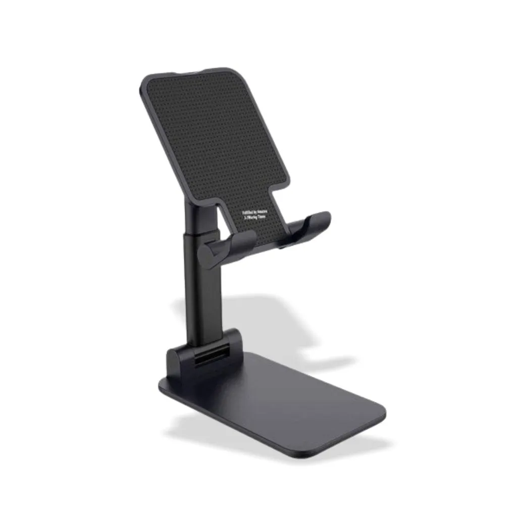 Foldable Mobile Stand with Angle Adjustable Desktop Table Mobile Holder - H02604