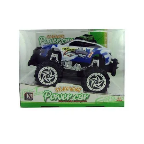 Friction Big Wheel Super Power Car ( Case of 6 )