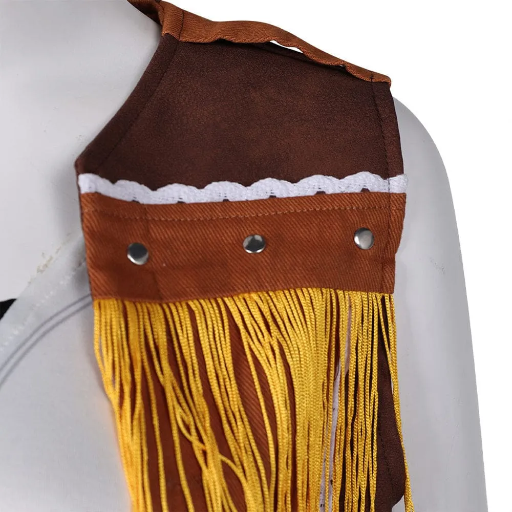 Game Final Fantasy VII Cosplay Cowgirl Tifa Lockhart Cosplay Costume