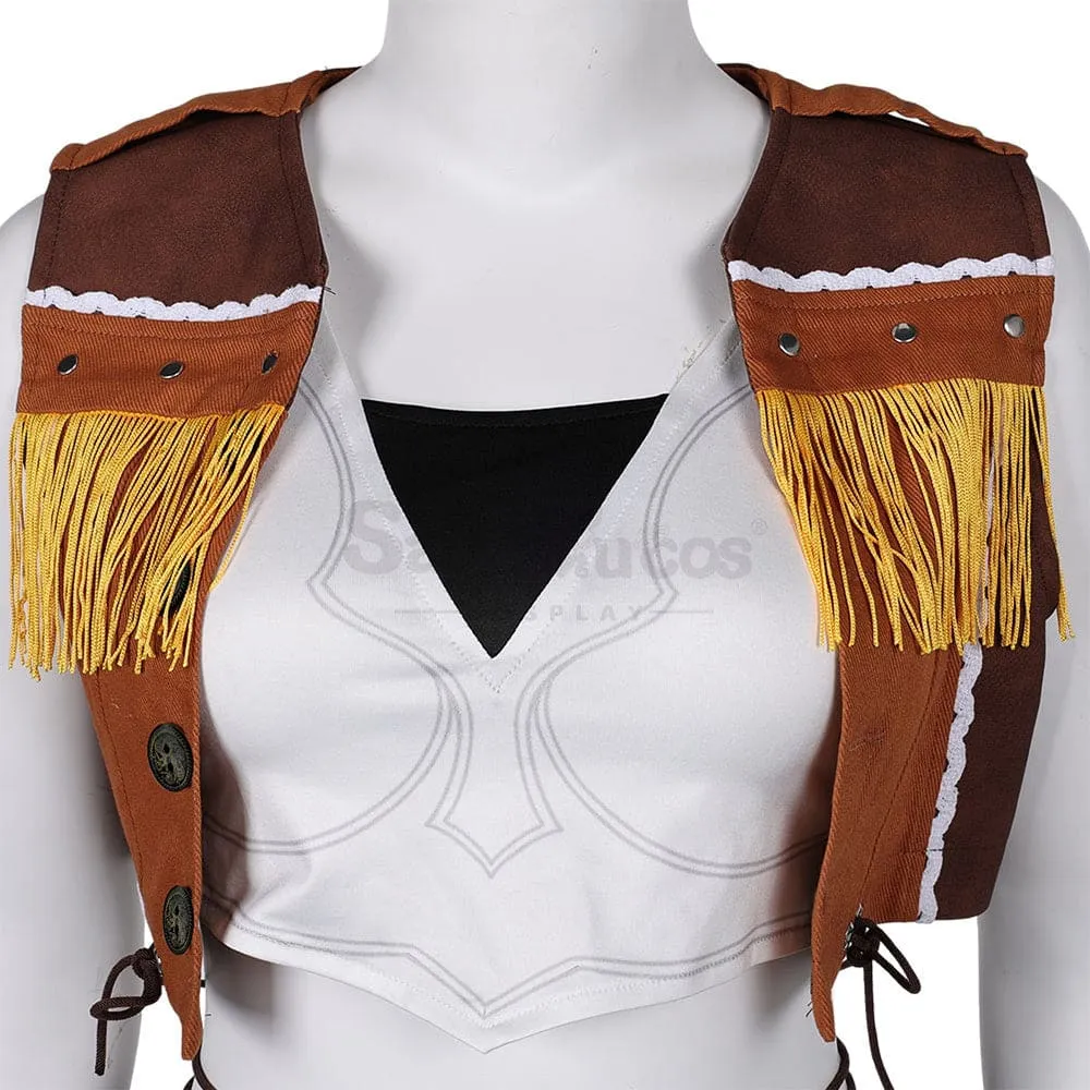 Game Final Fantasy VII Cosplay Cowgirl Tifa Lockhart Cosplay Costume