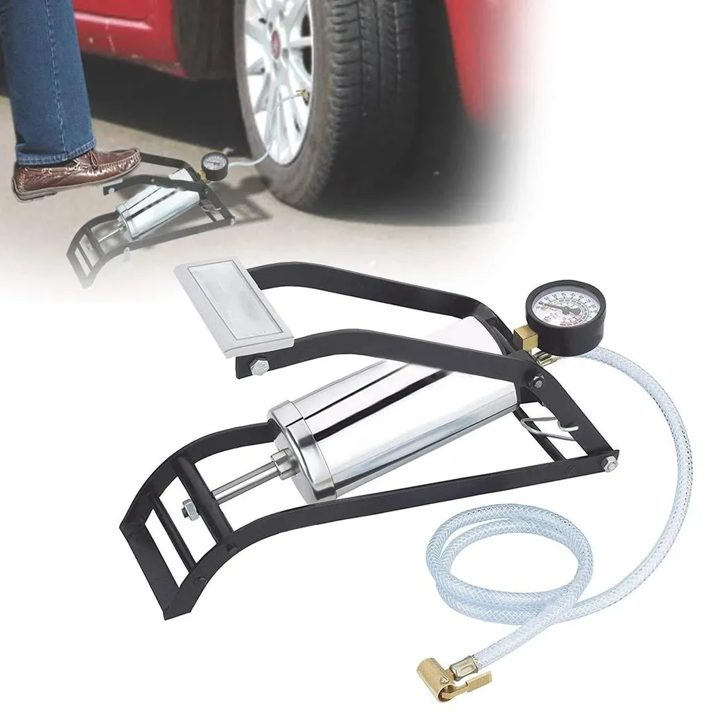 Heavy Steel Body Foot Pump - H00491