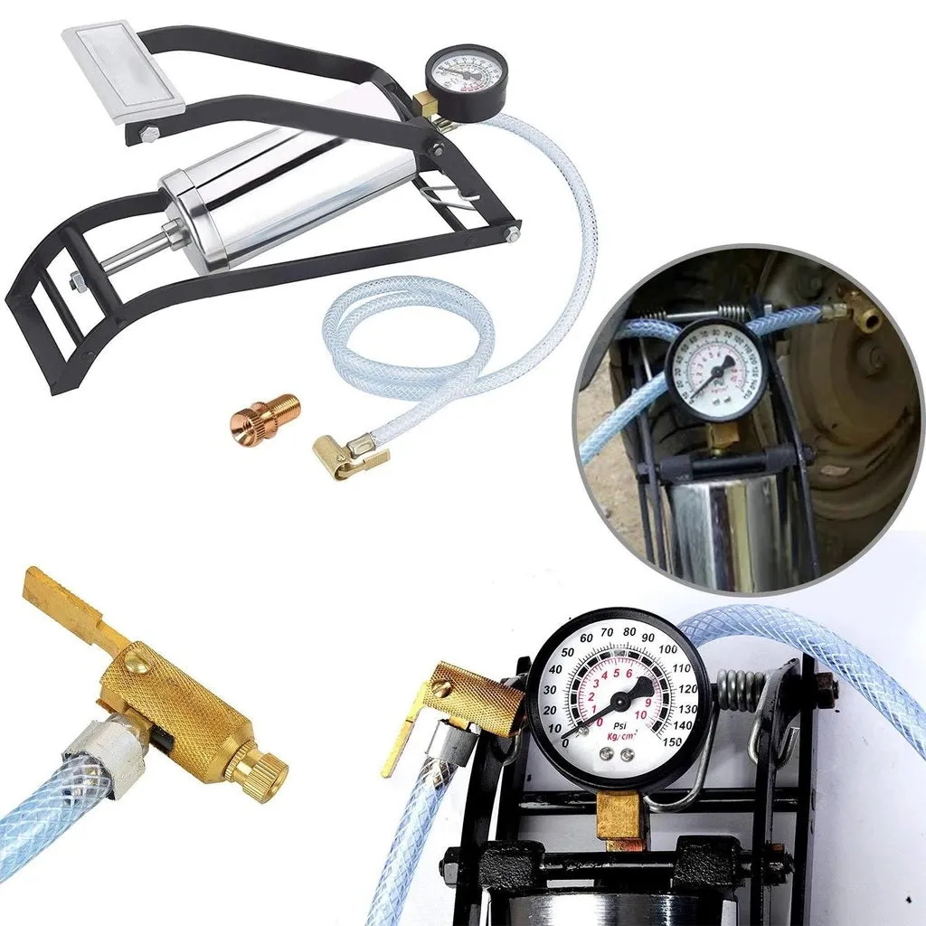 Heavy Steel Body Foot Pump - H00491