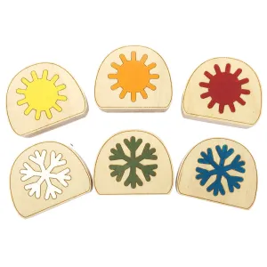 Hellion Toys Handcrafted Wooden Temperature Blobs