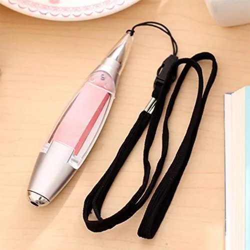 Lanyard Pen With LED and Mini Memo  - H00180