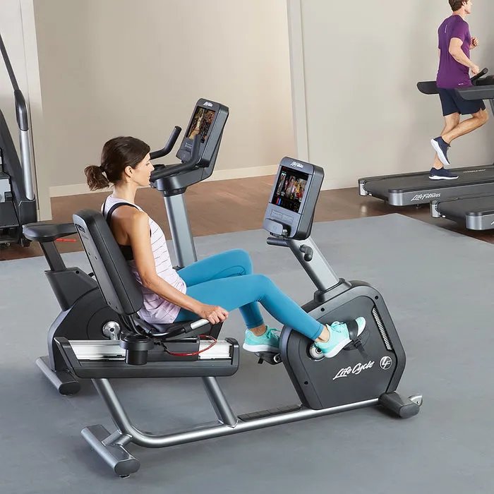 Life Fitness Club Series  Recumbent Bike