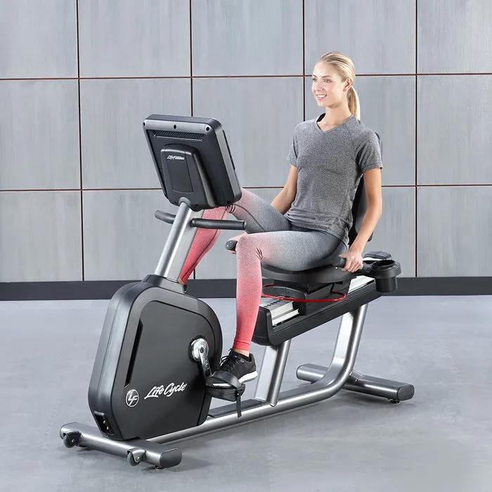 Life Fitness Club Series  Recumbent Bike