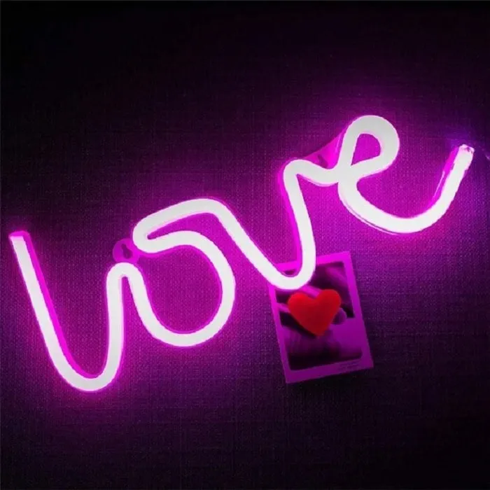 Love LED Light 1 Pc - H02554