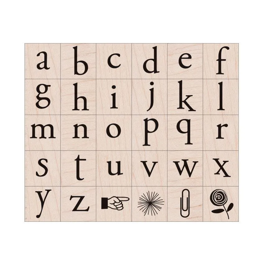 LP203 Playful Flowers Letter Set