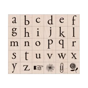 LP203 Playful Flowers Letter Set