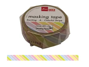 Masking Tape -Exciting - A - Colorful Stripe-