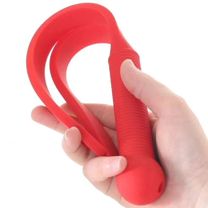 Master Series ''Stung'' Silicone Tawse -Red