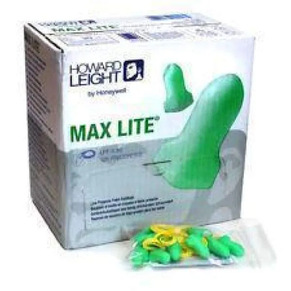 Maxlite Corded Ear Plugs (Box of 100)