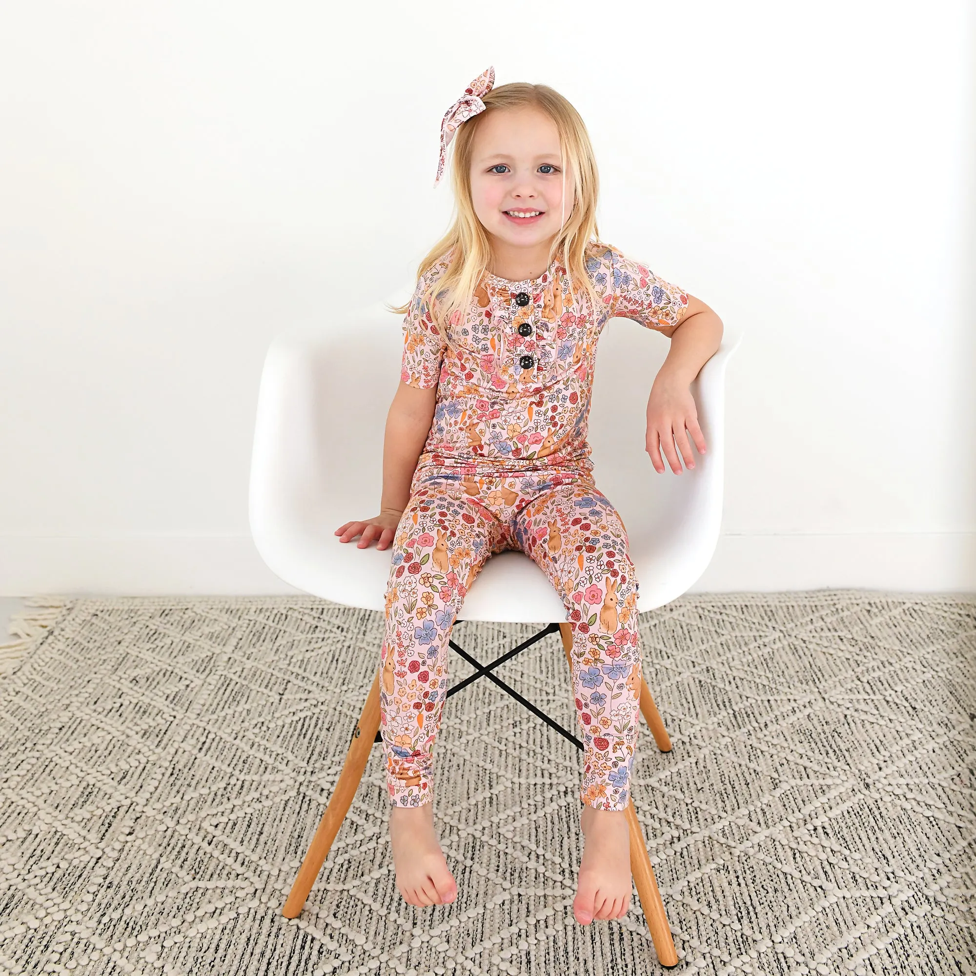 Meadow Floral Bunny RUFFLE TWO PIECE