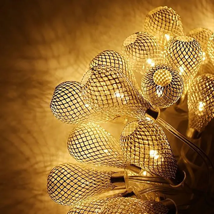Metal Bulb LED Light 16 Lamps - H02550