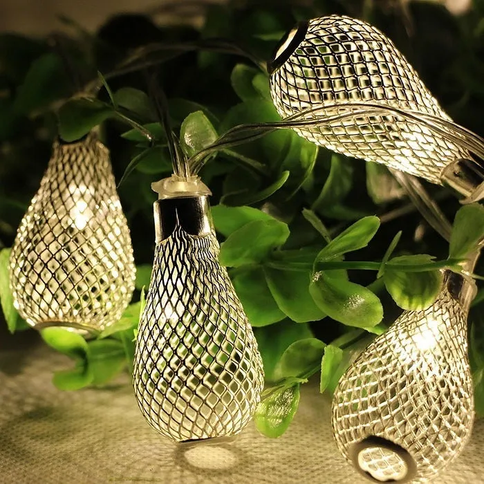 Metal Bulb LED Light 16 Lamps - H02550