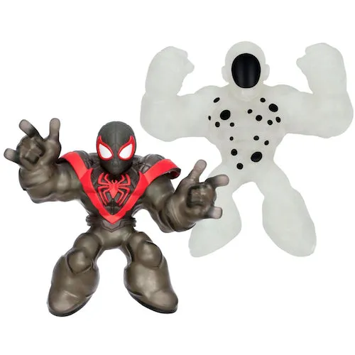 Miles Morales & The Spot Glow Surge Heroes of Goo Jit Zu Figure 4"