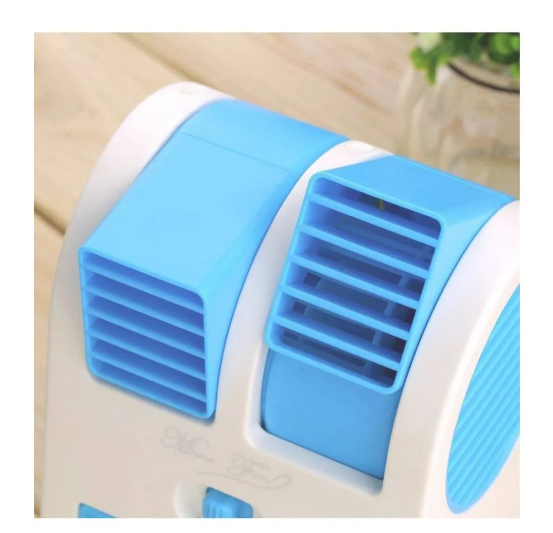 Mini Fan & Portable Dual Bladeless Small Air Cooler - H01537