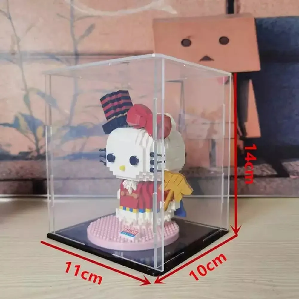 MOC  Compatible  *A* 36 Styles Transparent Acrylic Display Box For Micro Building Blocks Dustproof Mini Bricks Toy Collection Showcase Box (No Model)