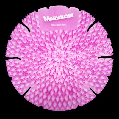 Nyco Products MARVALOSA Odor Control Urinal Screen – Lavender Scent - 10 Screens/Case