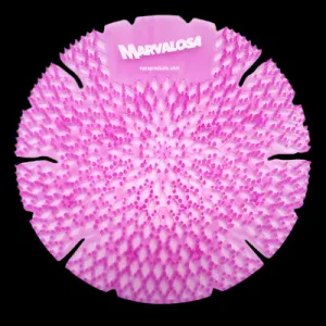 Nyco Products MARVALOSA Odor Control Urinal Screen – Lavender Scent - 10 Screens/Case