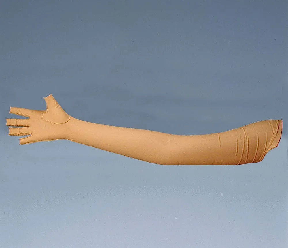 Oedema Compression Glove Open Finger Full Arm