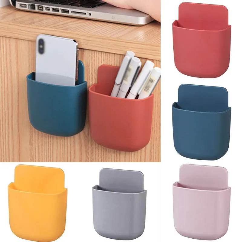 Pack of 2 - Wall Mounted Remote & Phone Holder (Random) - H01323
