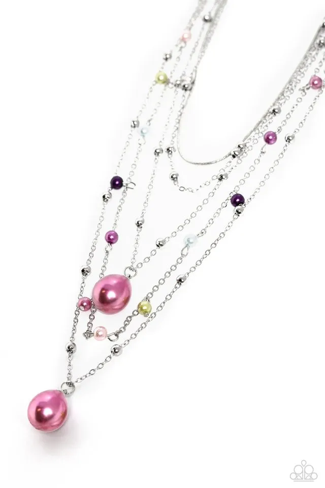 Paparazzi Necklace ~ SASS with Flying Colors - Multi
