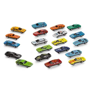 Plastic Super Racer Power Car Set (Set of 25Pcs) - H02747