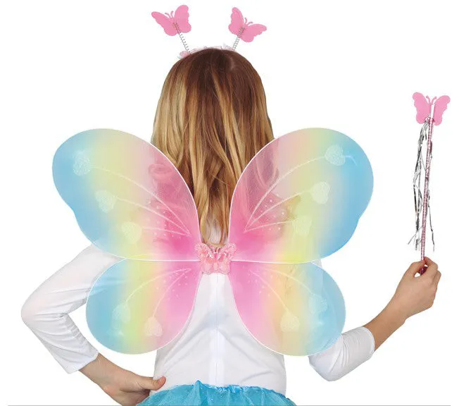 Rainbow Butterfly Fairy Set Kid