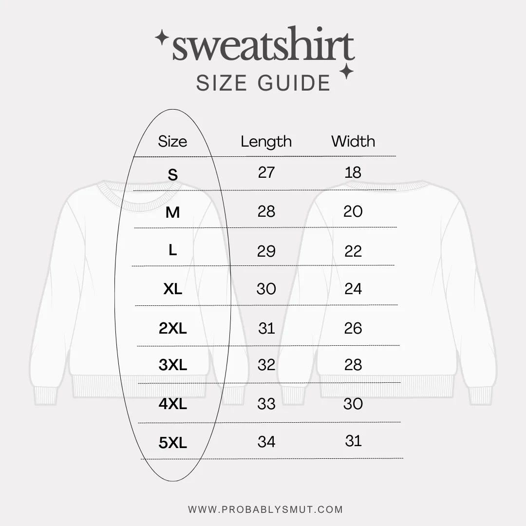 reading & avoiding social interaction embroidered sweatshirt