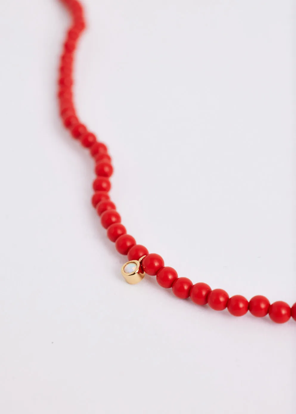 Reddy Or Not Necklace