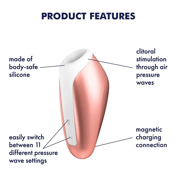 Satisfyer Copper Love Breeze Clitoral Massager