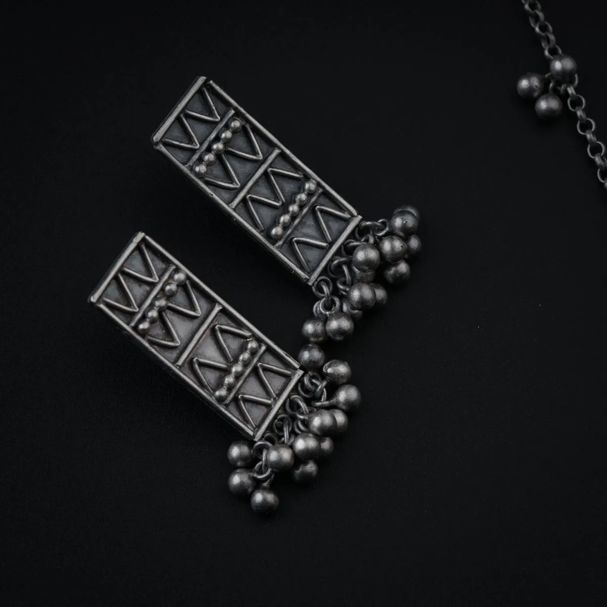 Silver Ghungroo Nakshi Set Big