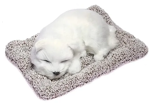 SLEEPING PET ( Cute Dog) White