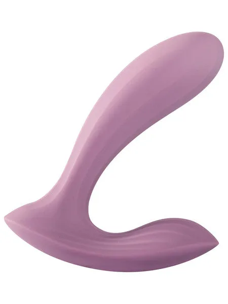 Svakom Erica Romantic App Controlled Rechargeable Wearable Vibrator Rose
