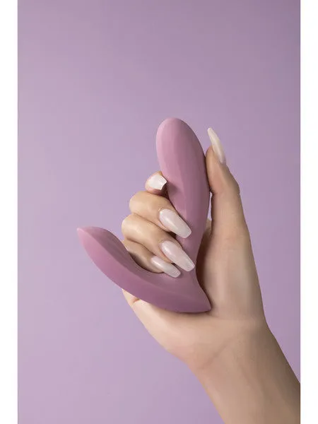 Svakom Erica Romantic App Controlled Rechargeable Wearable Vibrator Rose