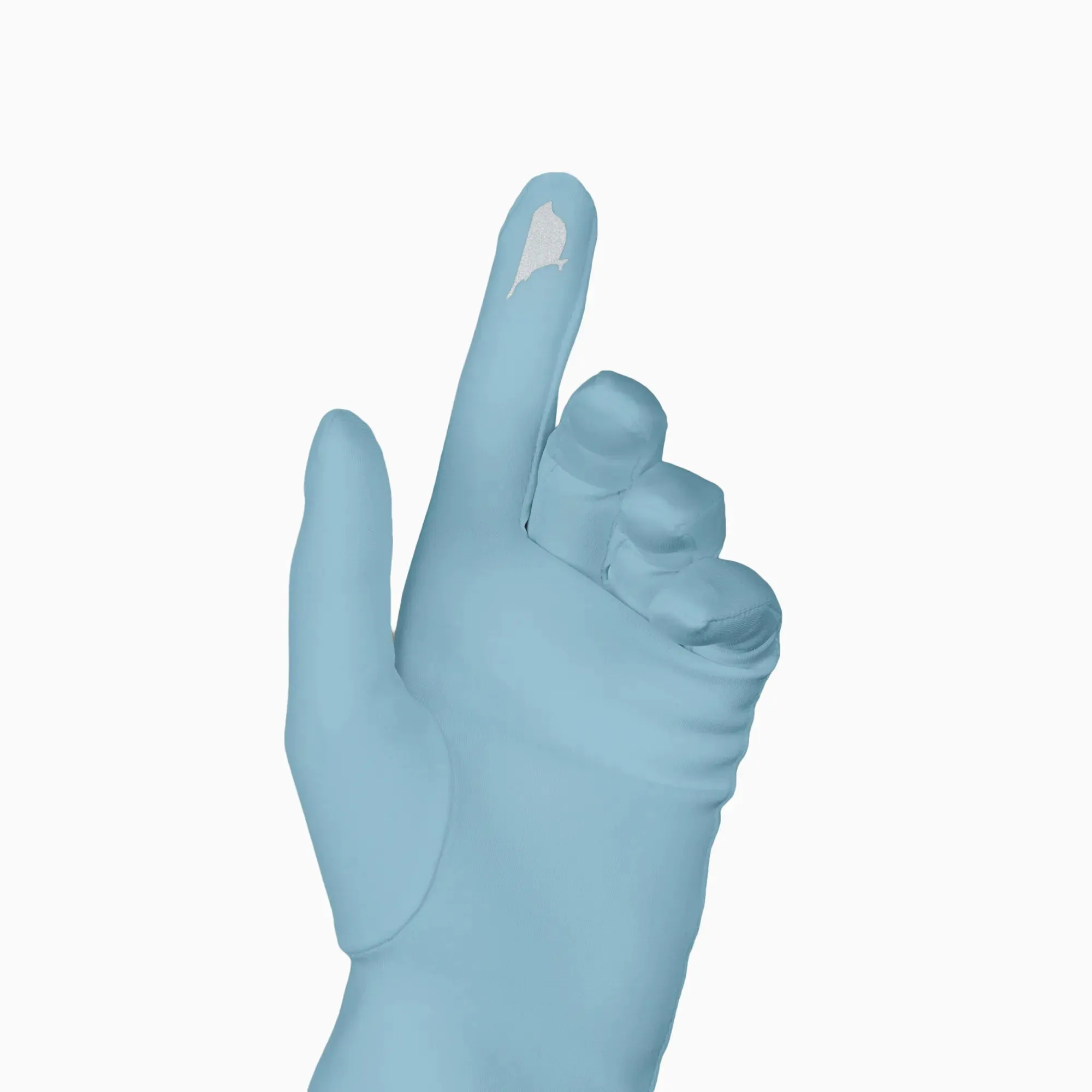 THE STEPHANIE - Long Gloves Light Blue