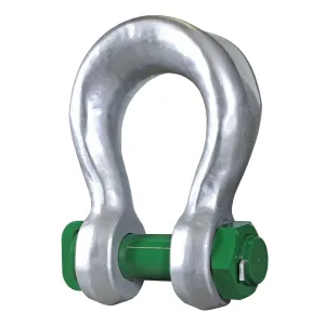 Van Beest Green Pin Bolt Type Wide Body Sling Shackle | P-6033 - 1550 Ton