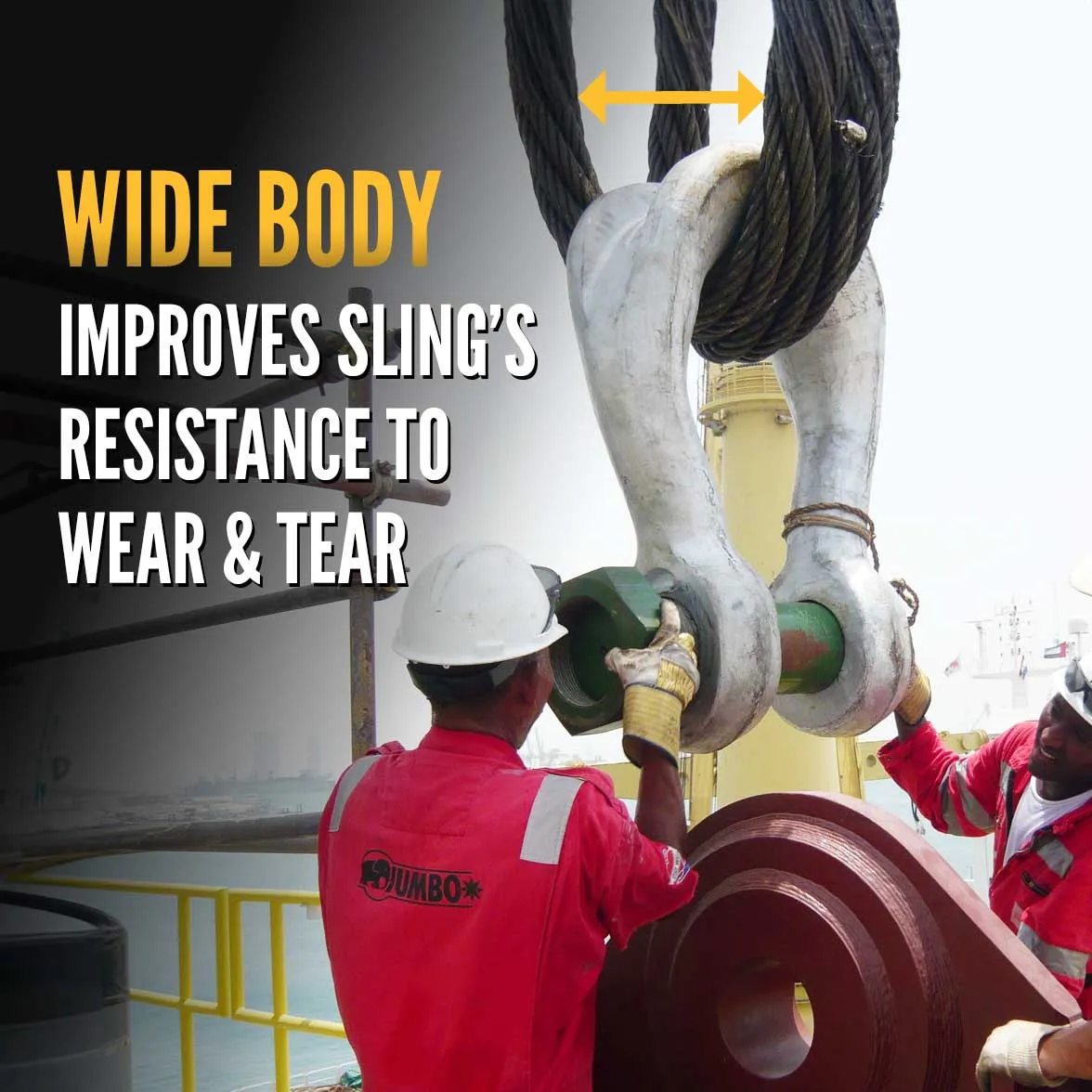 Van Beest Green Pin Bolt Type Wide Body Sling Shackle | P-6033 - 1550 Ton