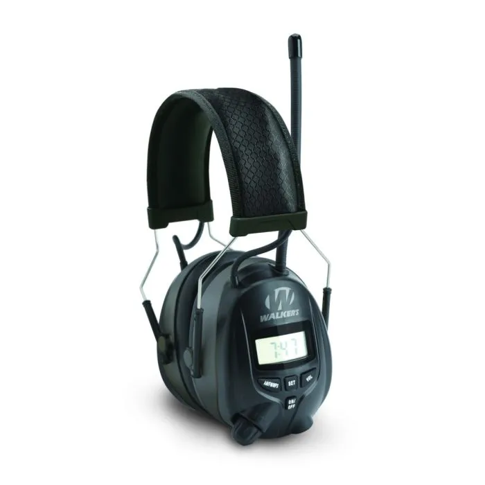 Walker's GWP-RDOM, DIGITAL AM / FM RADIO MUFF