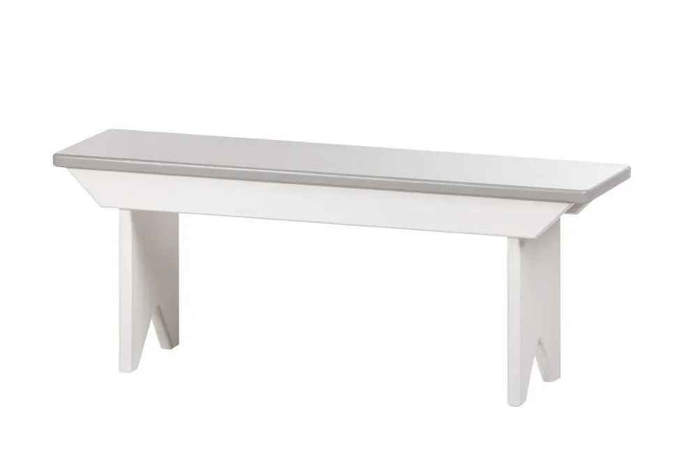 Wooden Children's Bench, 30" Long, Amish-Made, Non-Toxic Finish