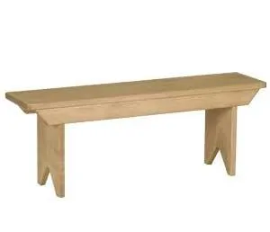 Wooden Children's Bench, 30" Long, Amish-Made, Non-Toxic Finish